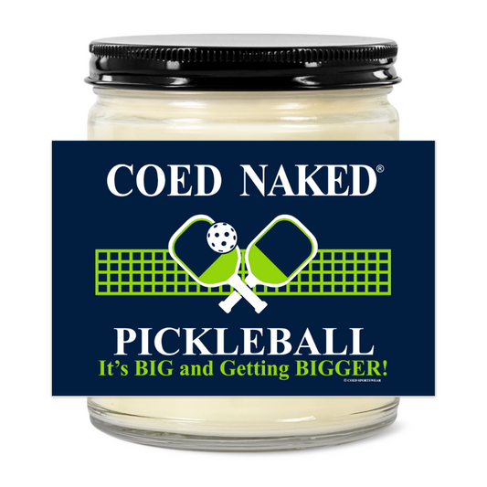 Coed Naked Pickleball 9oz Soy Candle