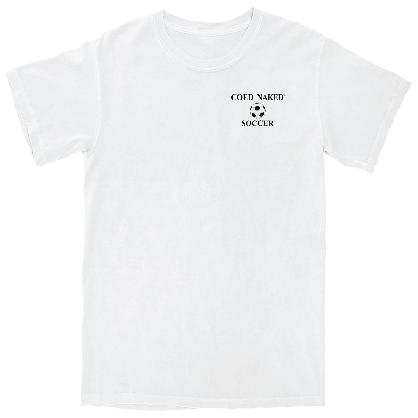 Coed Naked Soccer T-Shirt