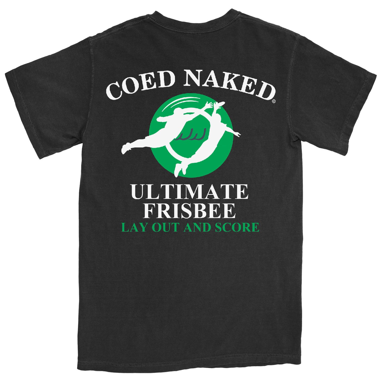 Coed Naked Ultimate Frisbee T-Shirt