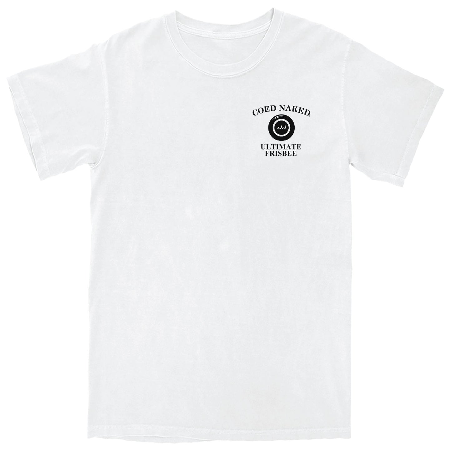 Coed Naked Ultimate Frisbee T-Shirt