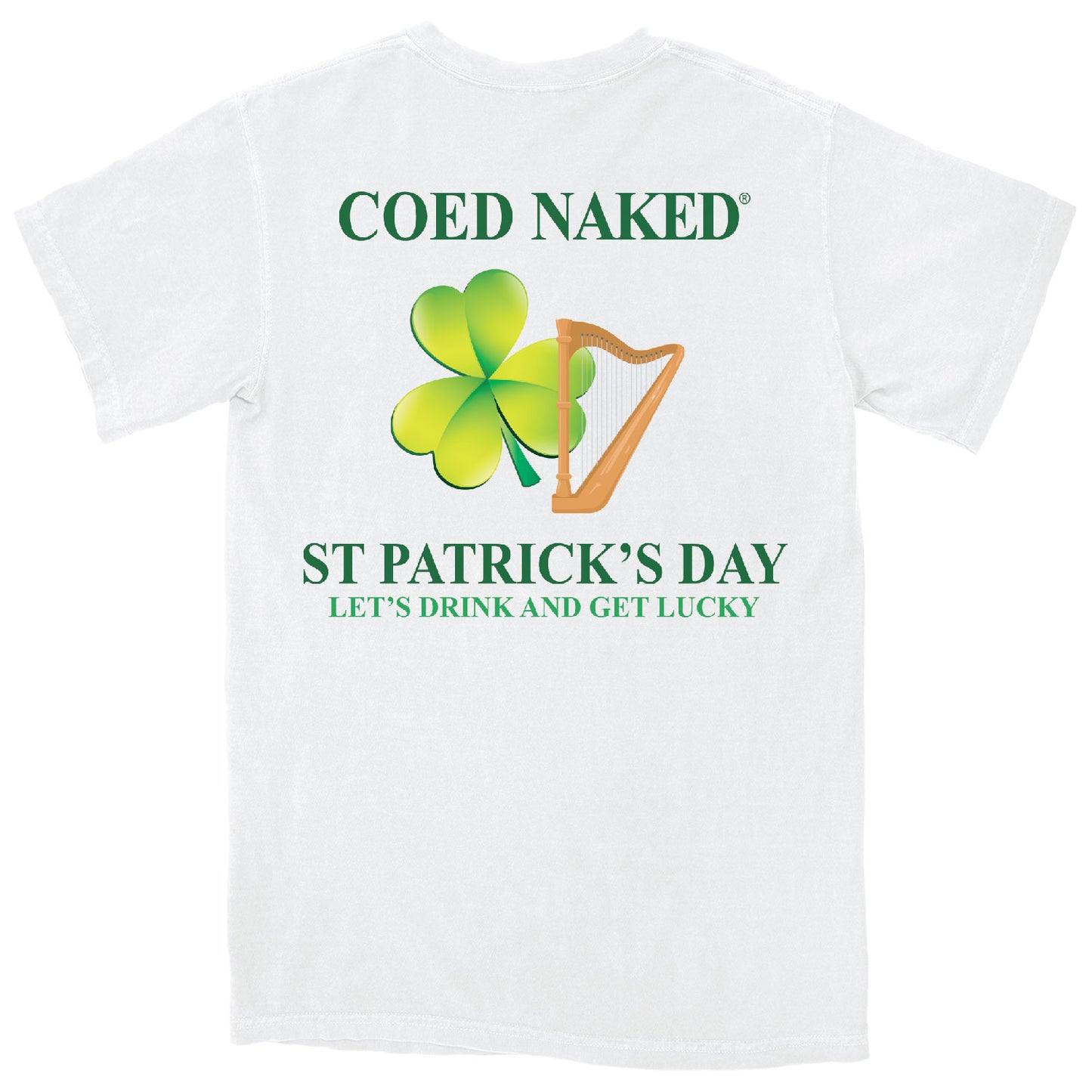 Coed Naked St. Patrick's Day T-Shirt