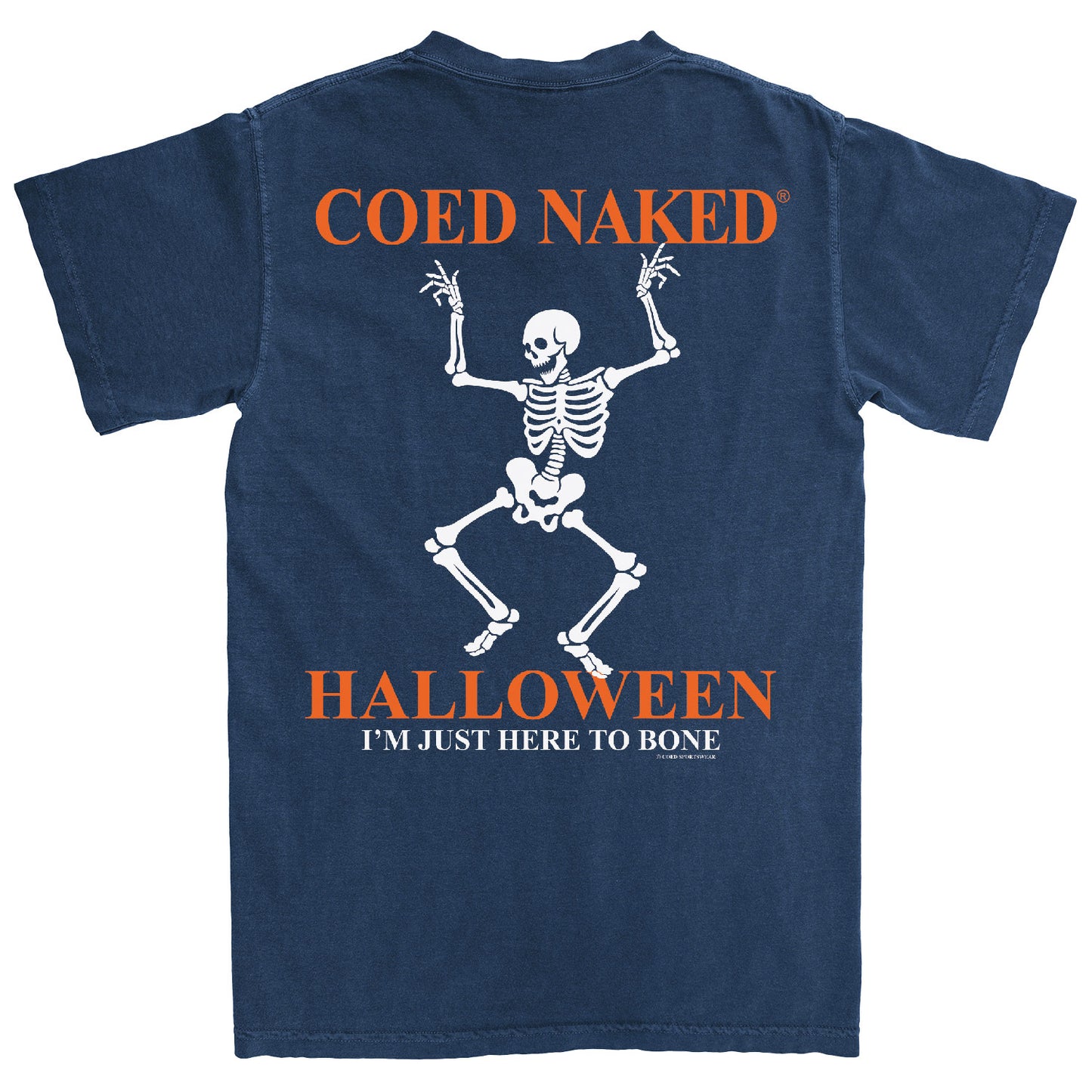 Coed Naked Halloween T-Shirt