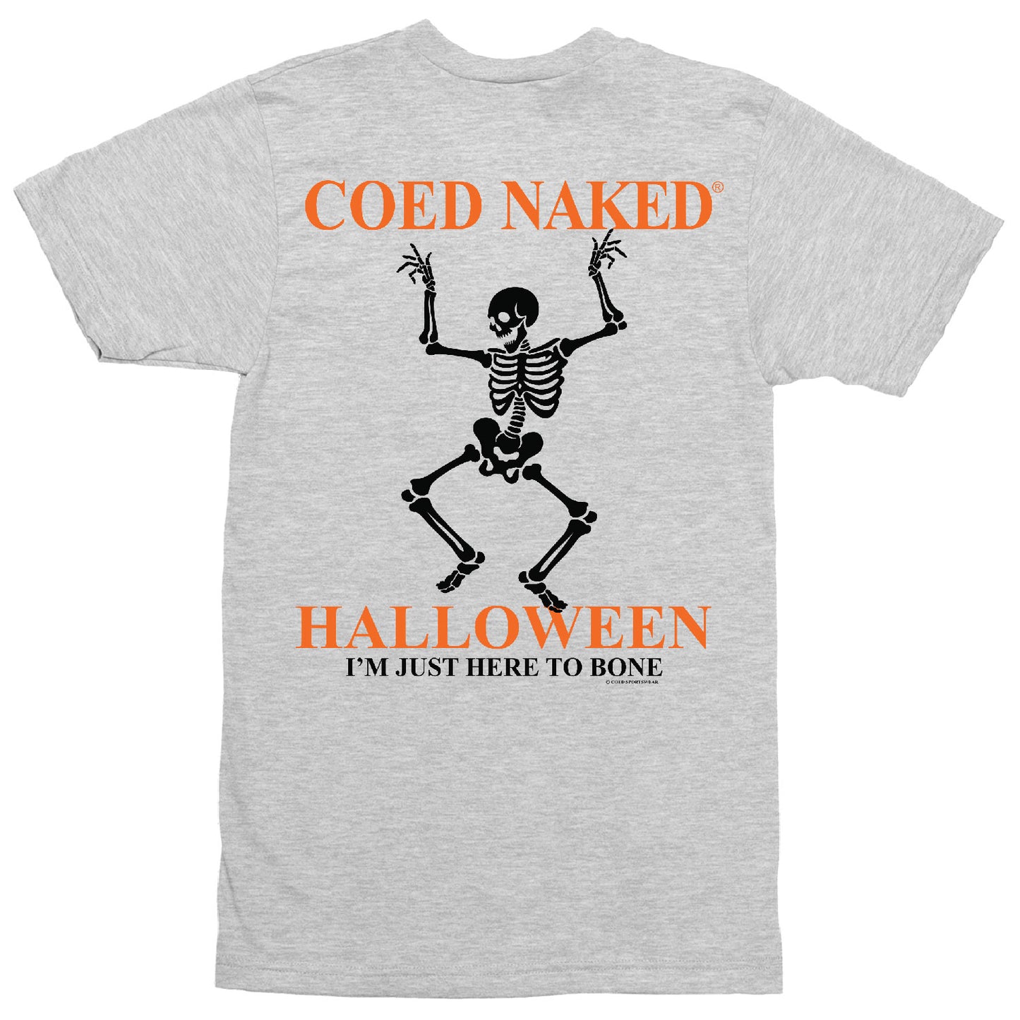 Coed Naked Halloween T-Shirt