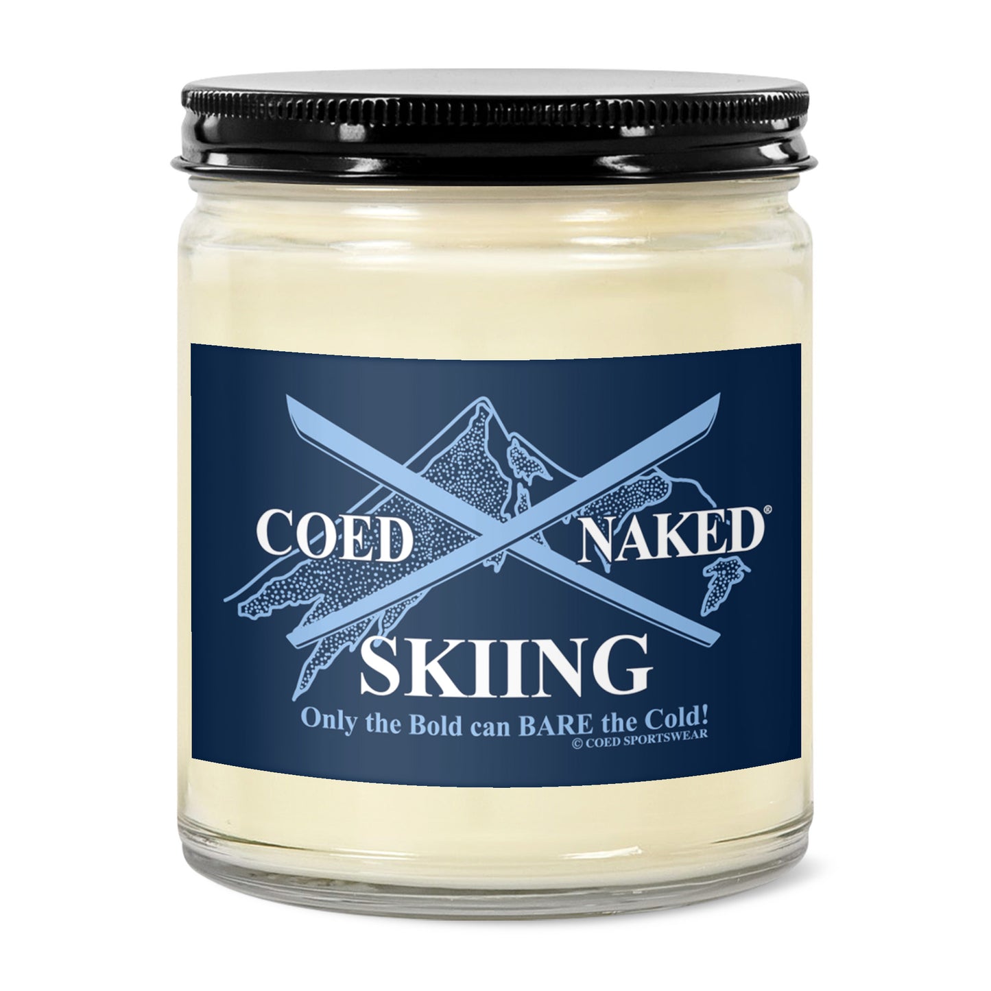 Coed Naked Skiing 9oz Soy Candle