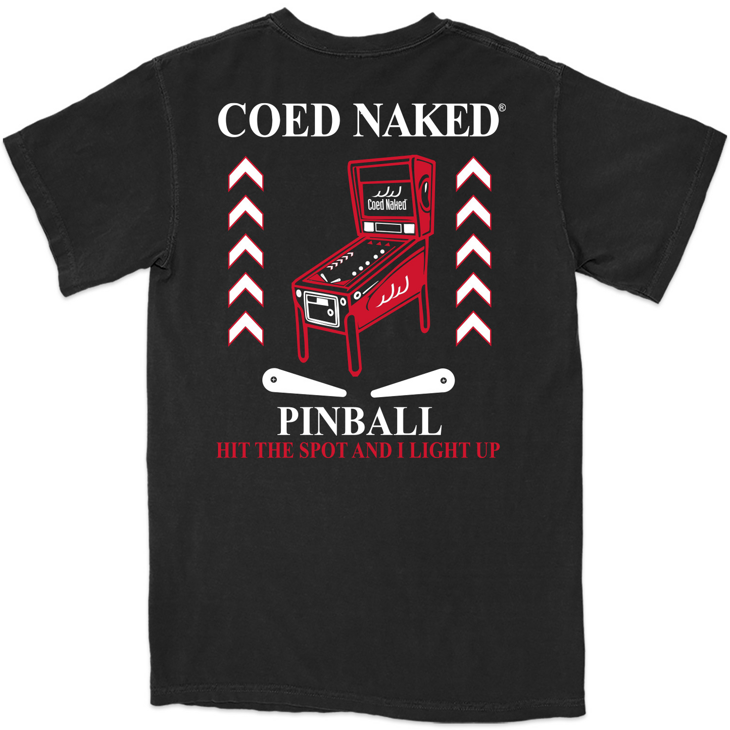Coed Naked Pinball T-Shirt
