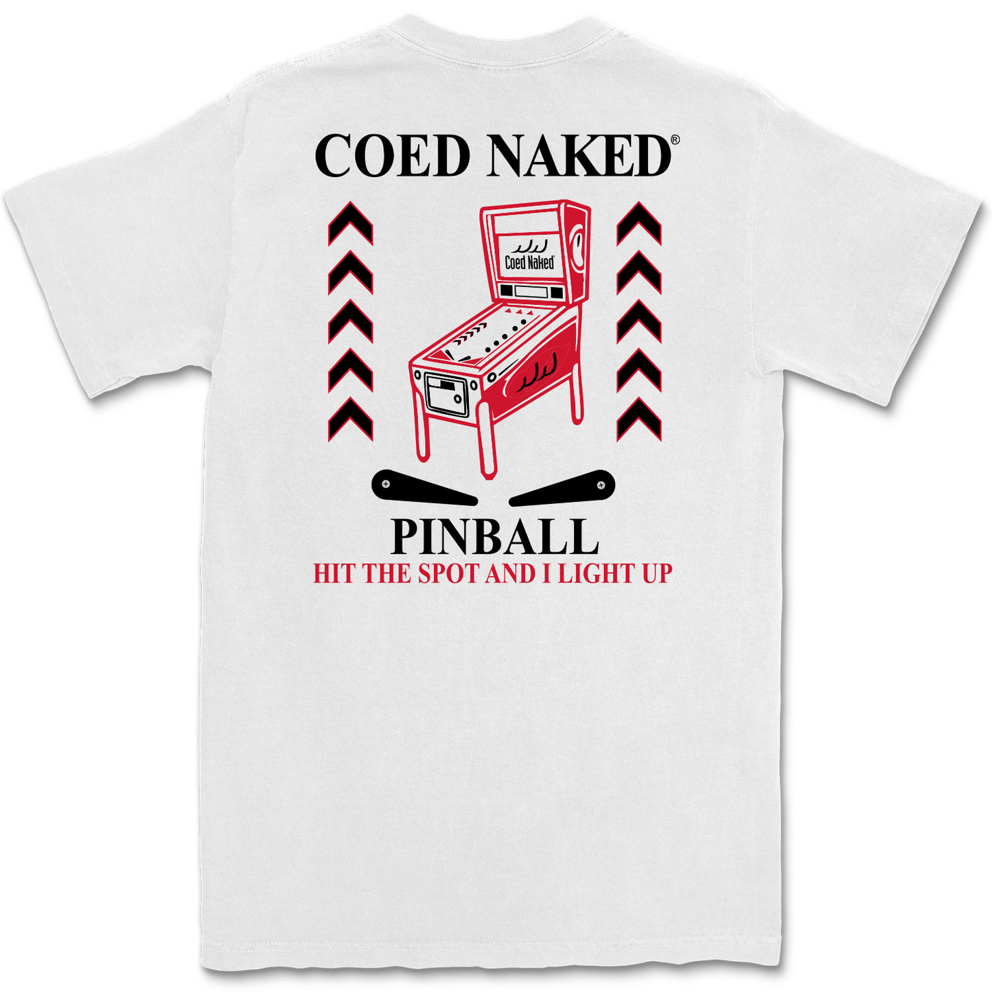 Coed Naked Pinball T-Shirt