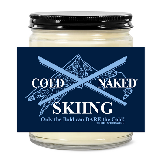Coed Naked Skiing 9oz Soy Candle