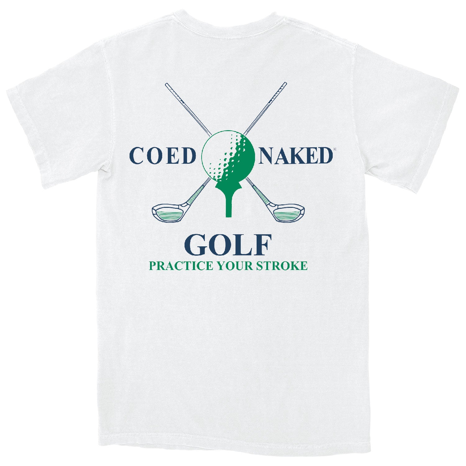 Coed Naked Golf T-Shirt