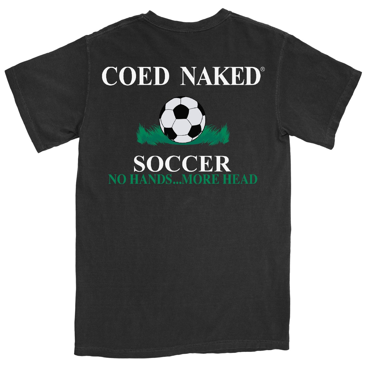 Coed Naked Soccer T-Shirt