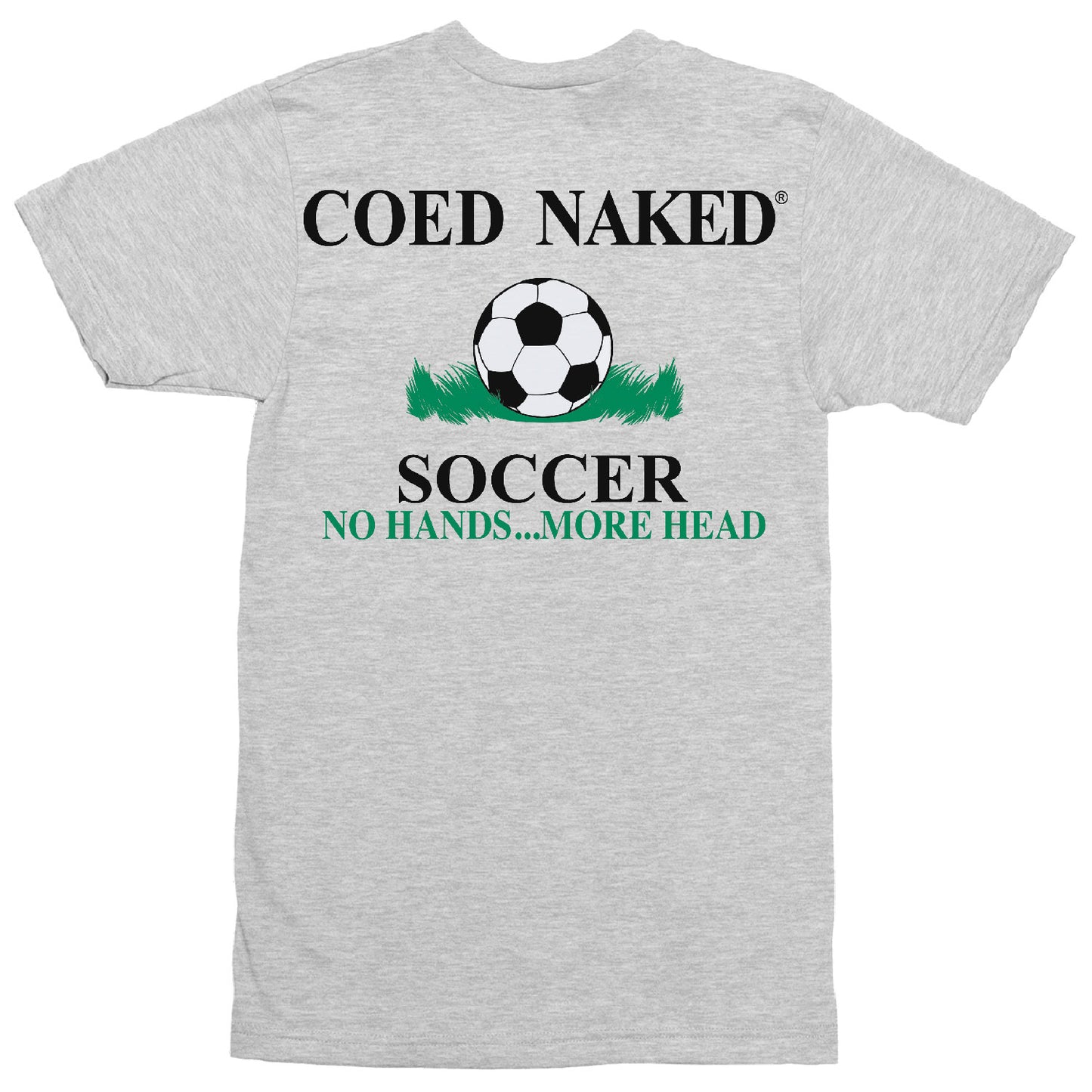 Coed Naked Soccer T-Shirt
