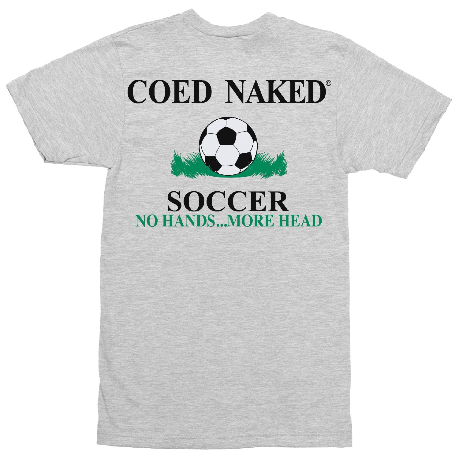Coed Naked Soccer T-Shirt