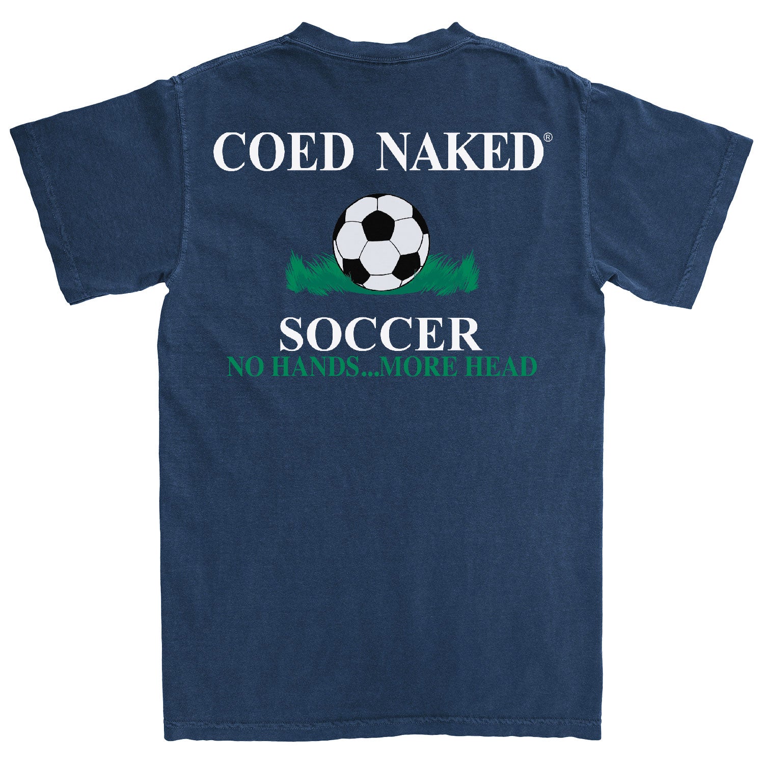 Coed Naked Soccer T-Shirt