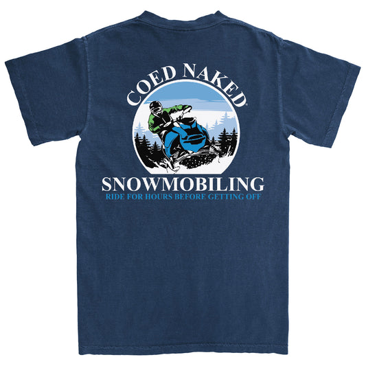 Coed Naked Snowmobiling T-Shirt