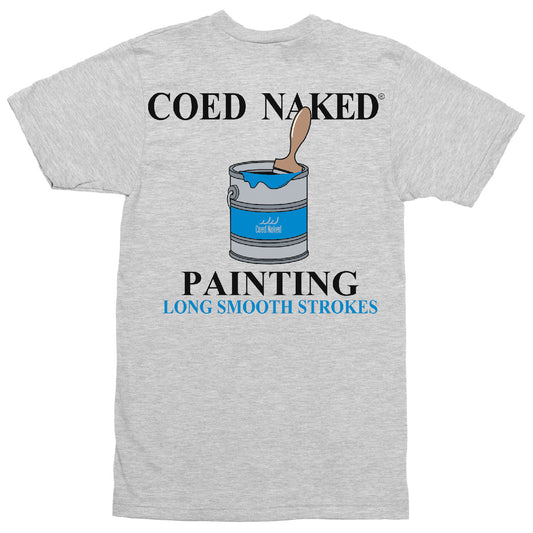Coed Naked Painting T-Shirt