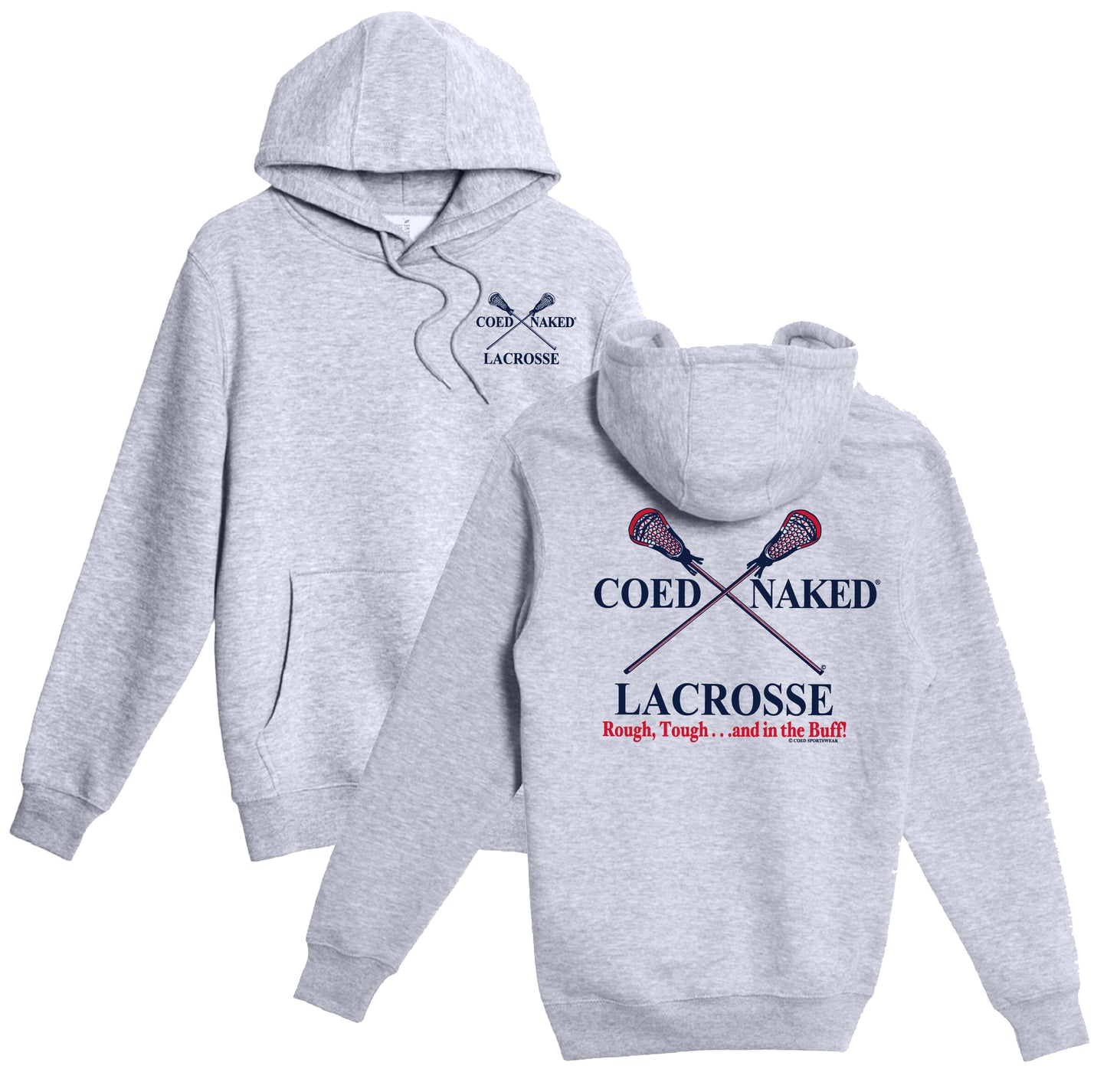 Coed Naked Lacrosse Hoodie