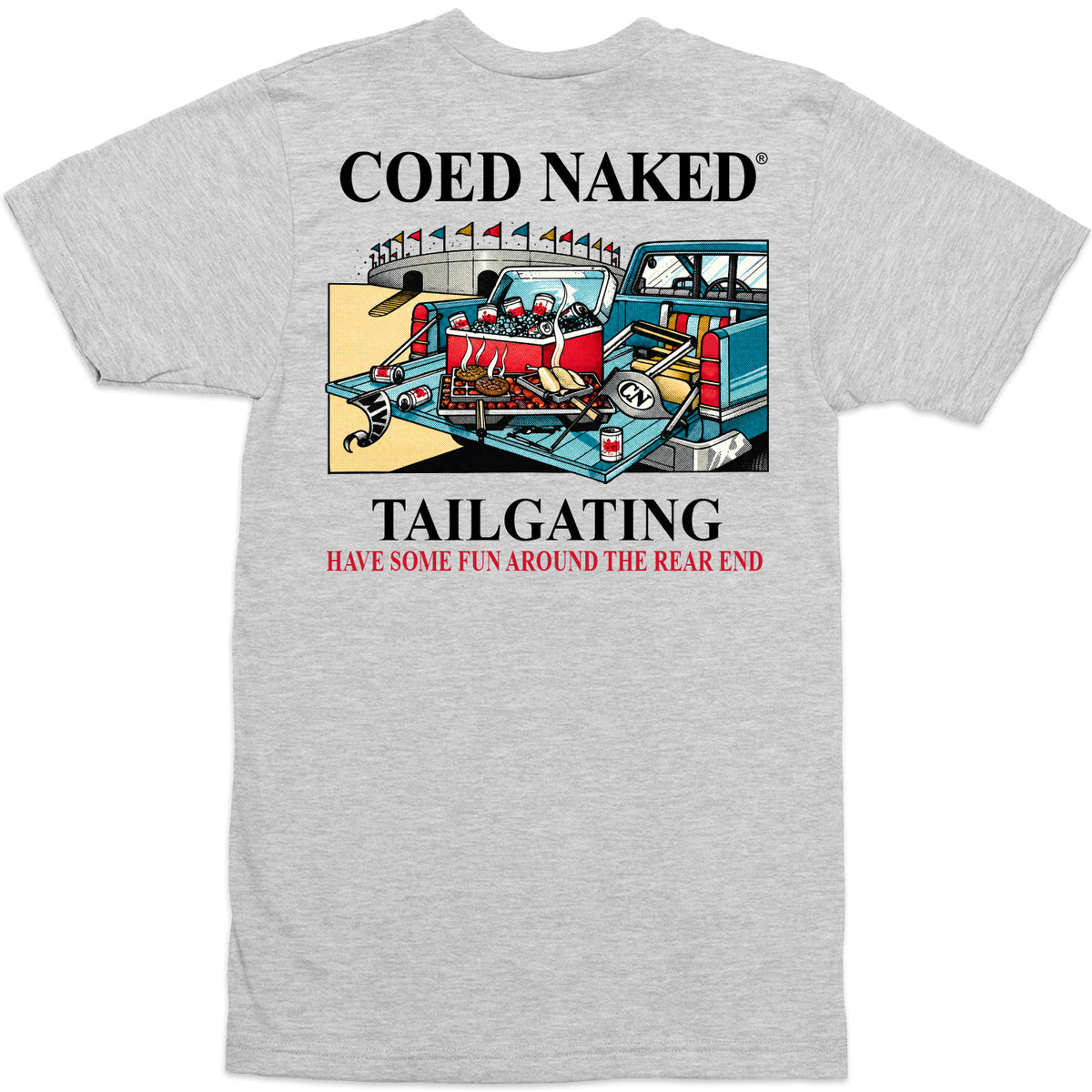Coed Naked Tailgating Vintage T-Shirt