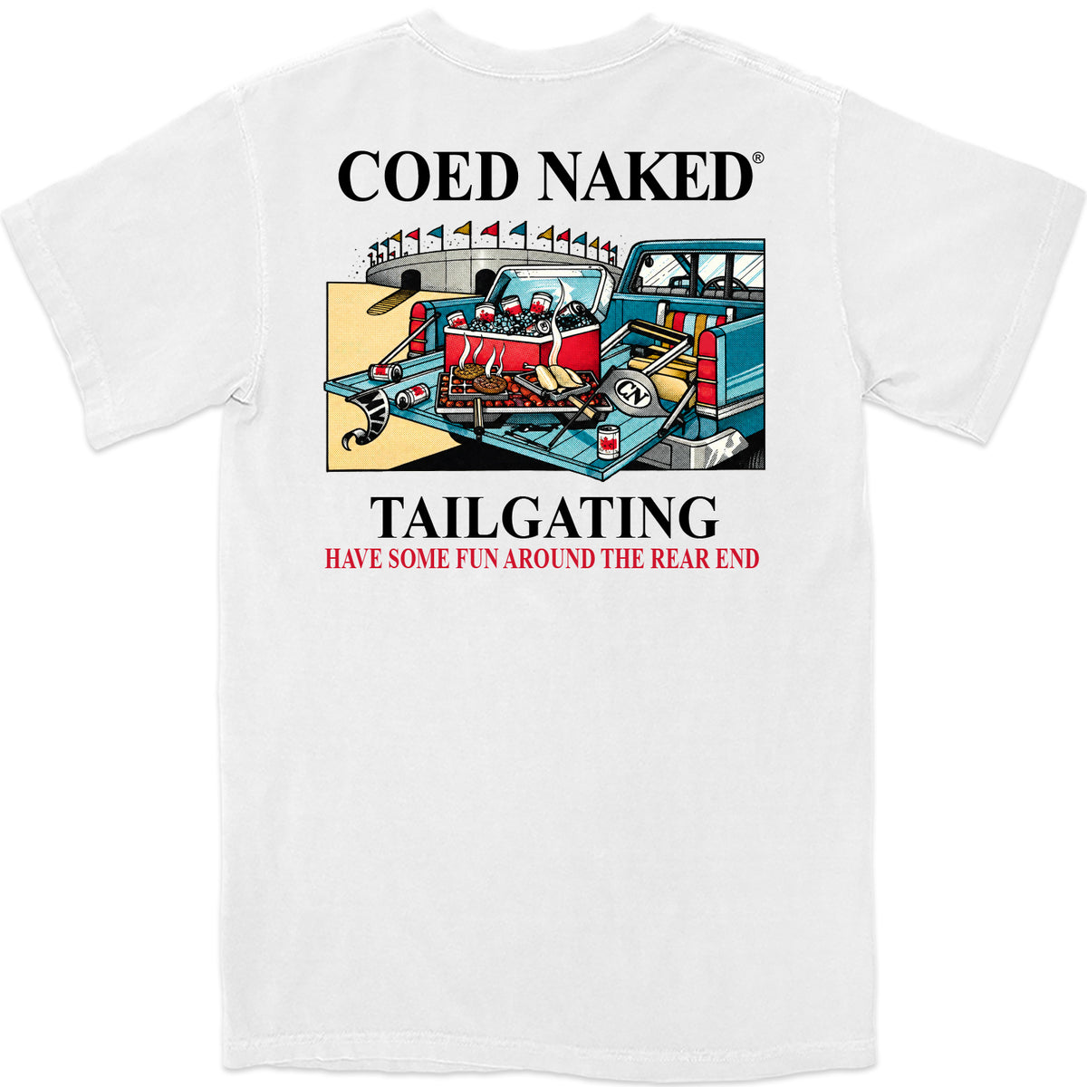 Coed Naked Tailgating Vintage T-Shirt