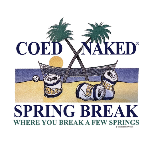 Coed Naked Spring Break Vintage T-Shirt