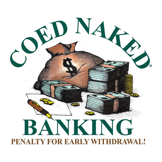Coed Naked Banking Vintage T-Shirt
