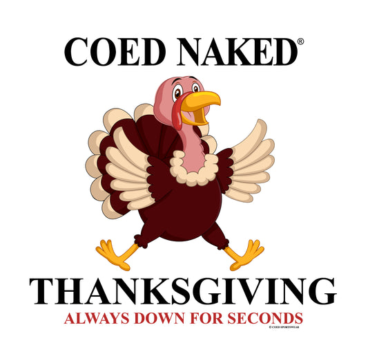 Coed Naked Thanksgiving T-Shirt