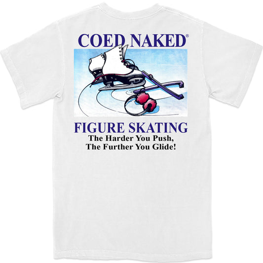 Coed Naked Figure Skating Vintage T-Shirt