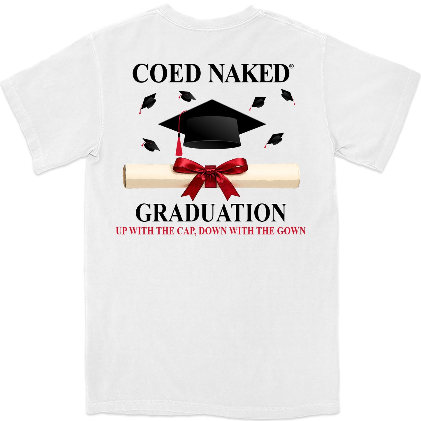 Coed Naked Graduation T-Shirt