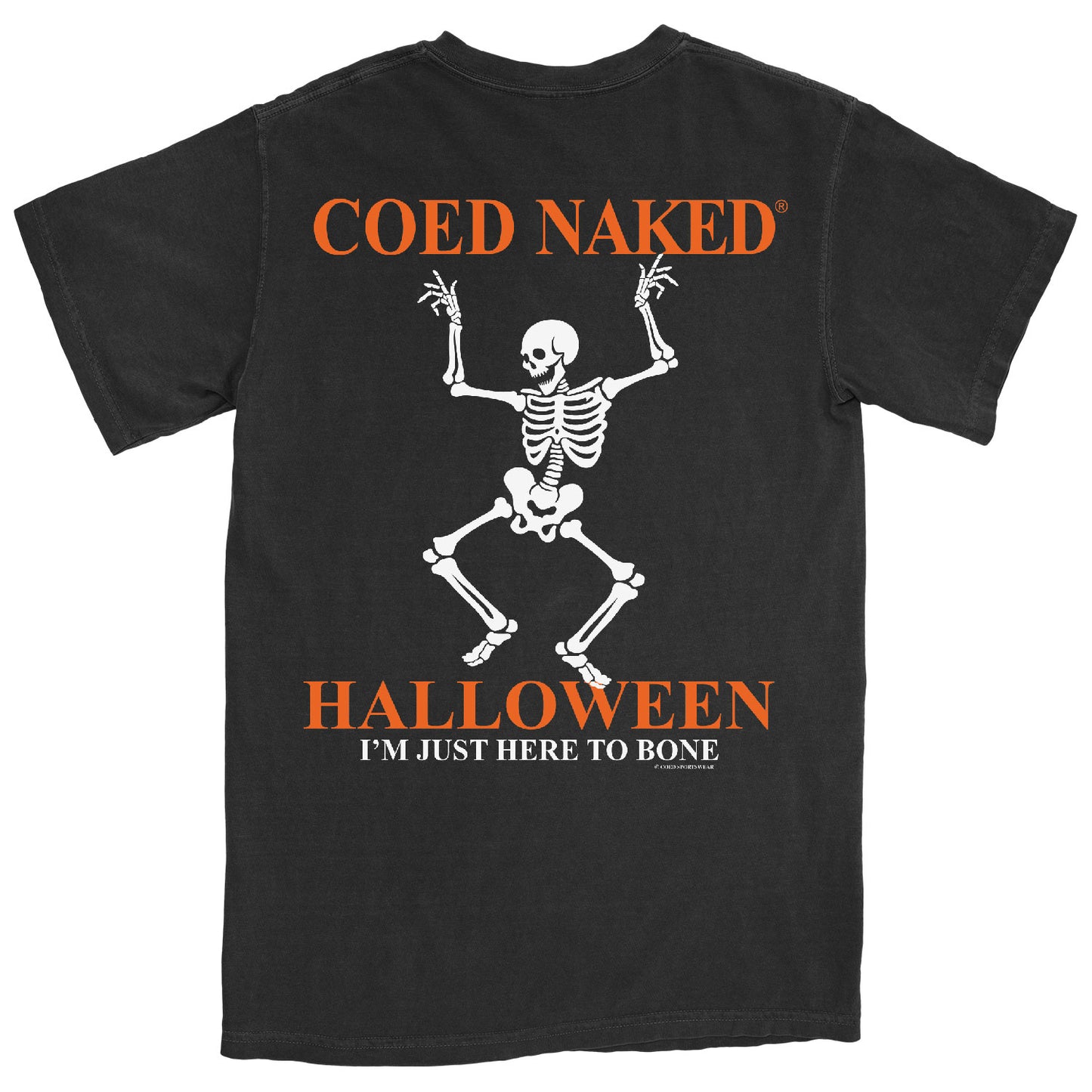 Coed Naked Halloween T-Shirt