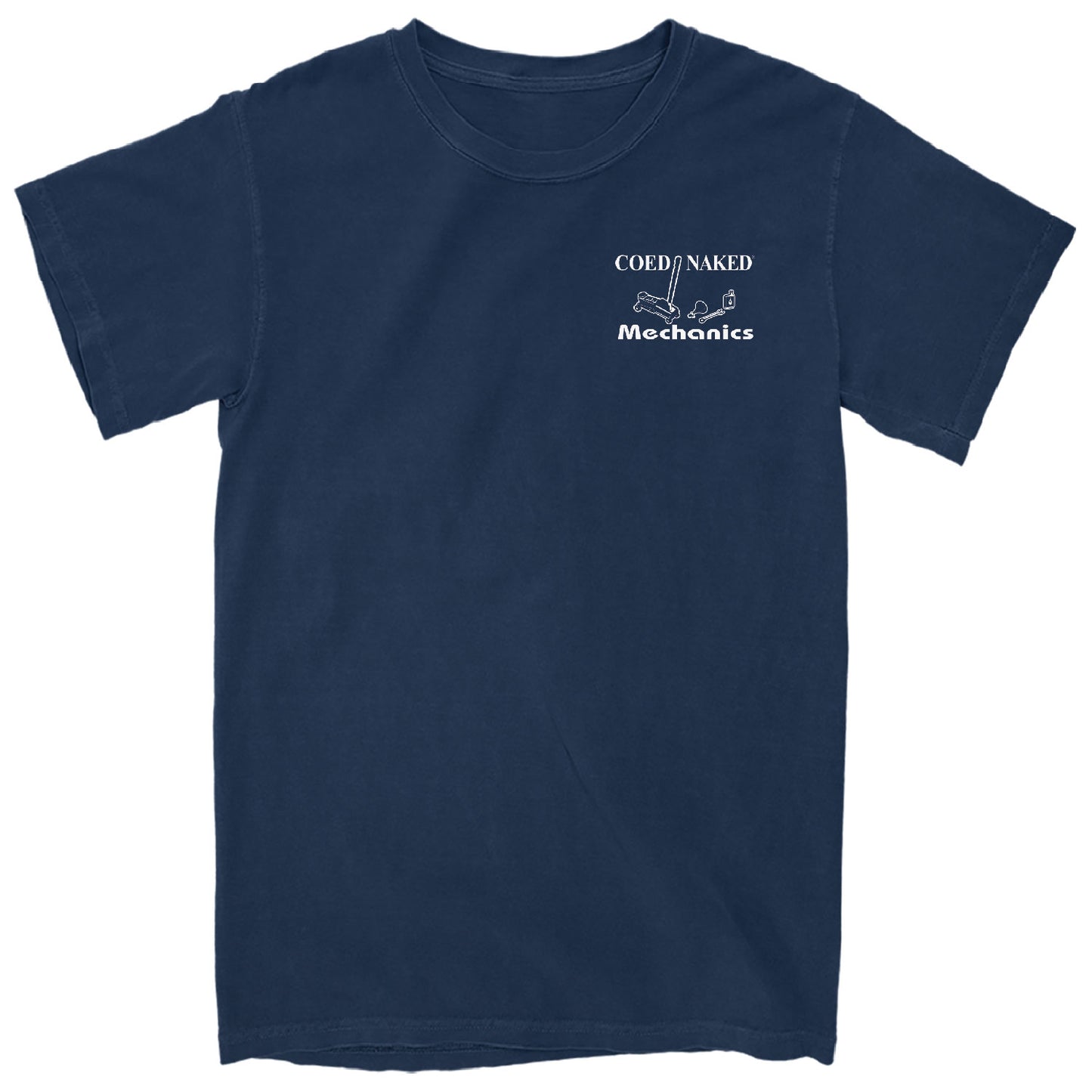Coed Naked Mechanics Vintage T-Shirt