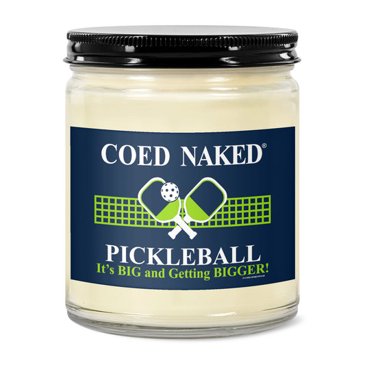 Coed Naked Pickleball 9oz Soy Candle