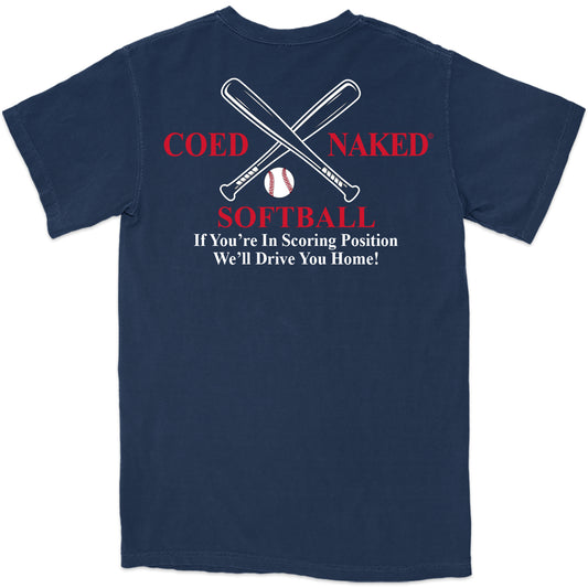 Coed Naked Softball T-Shirt