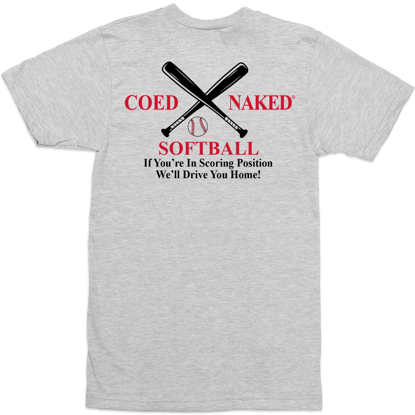 Coed Naked Softball T-Shirt