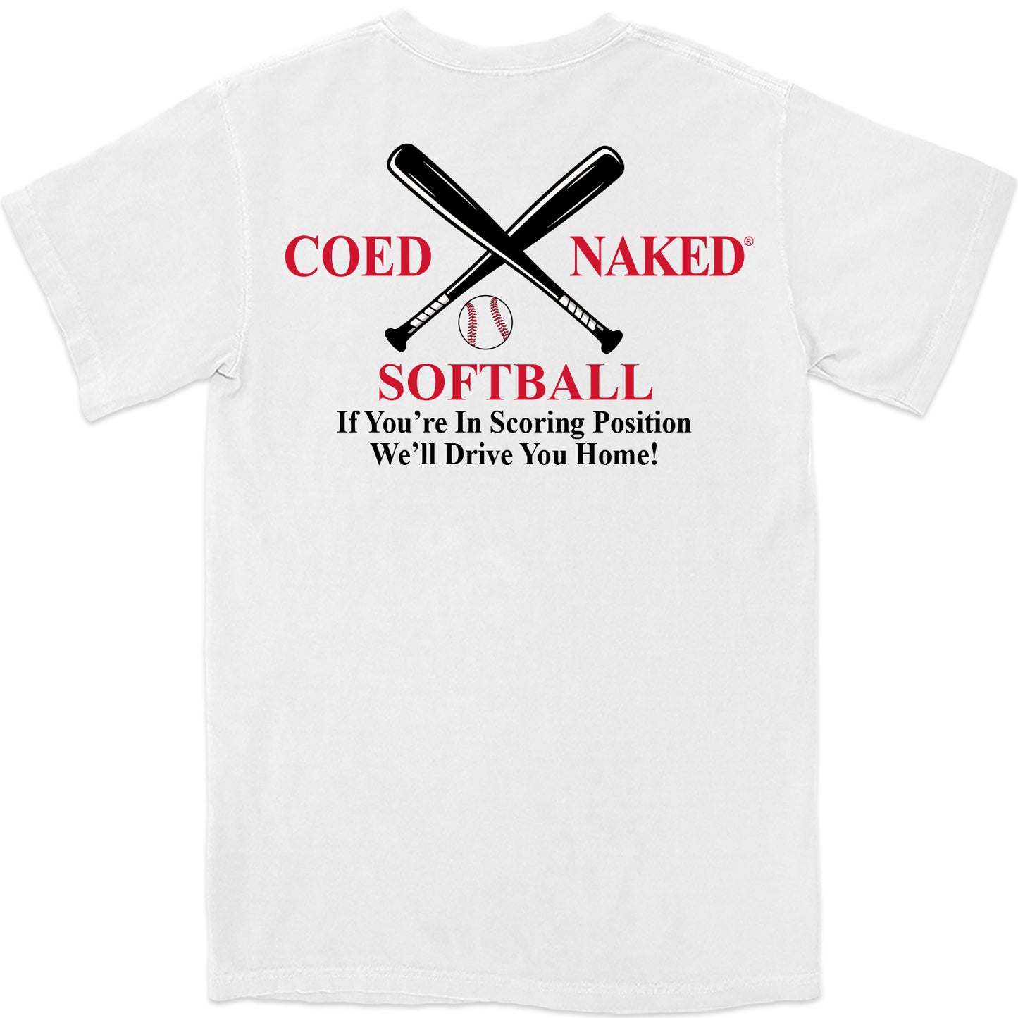 Coed Naked Softball T-Shirt