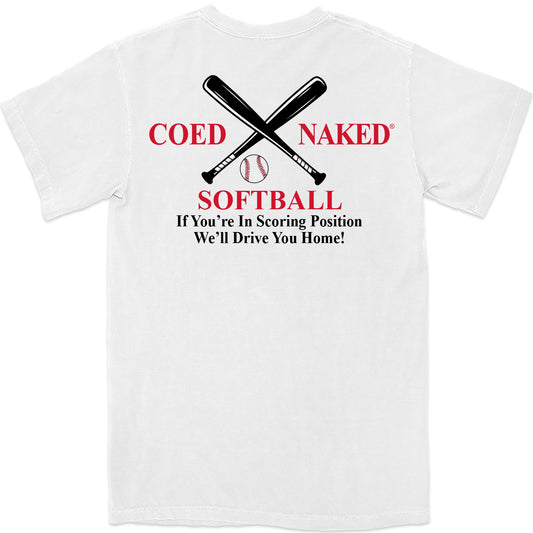 Coed Naked Softball T-Shirt